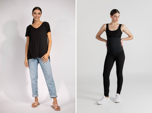 LEGGING PUNTO NEGRO + JULIA T-SHIRT NEGRO