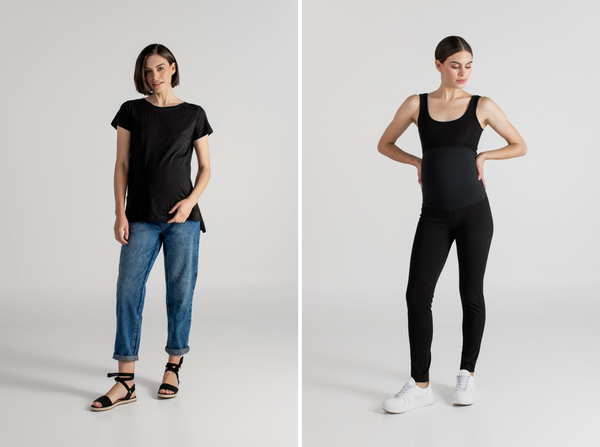 LEGGING PUNTO NEGRO + SARA T-SHIRT NEGRO