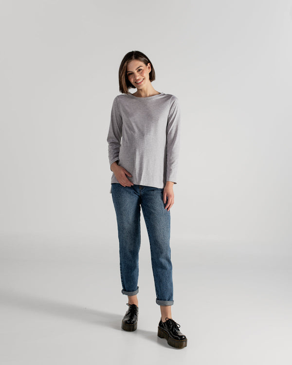 TINA T-SHIRT - GRIS